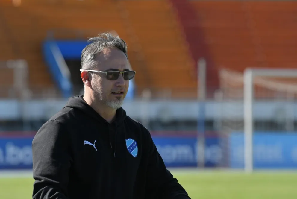 Flavio Robatto, entrenador argentino que dirige al club Bolívar. Foto. APG