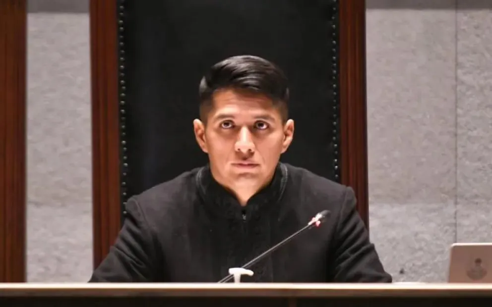 El presidente del senado, Andrónico Rodróguez. Foto: APG