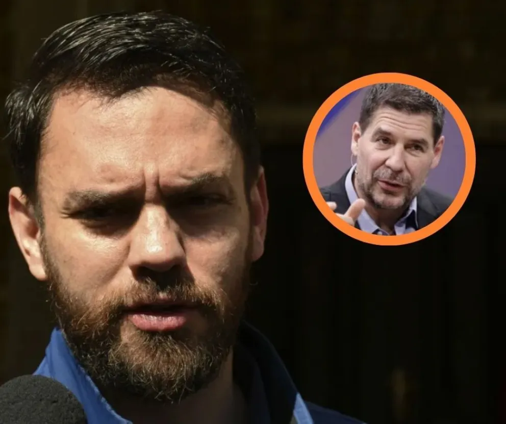 El exministro Eduardo Del Castillo y el empresario Marcelo Claure. Foto: Composición