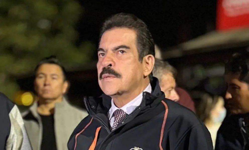 Manfred Reyes Villa en una imagen tomada de su red X.