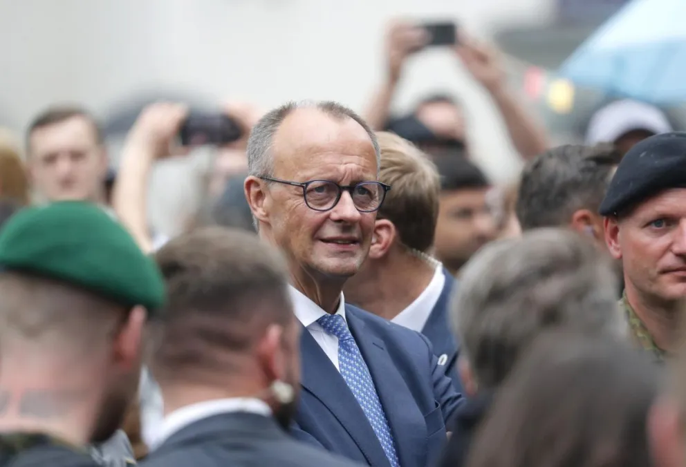 El canciller alemán Friedrich Merz. Foto: EFE