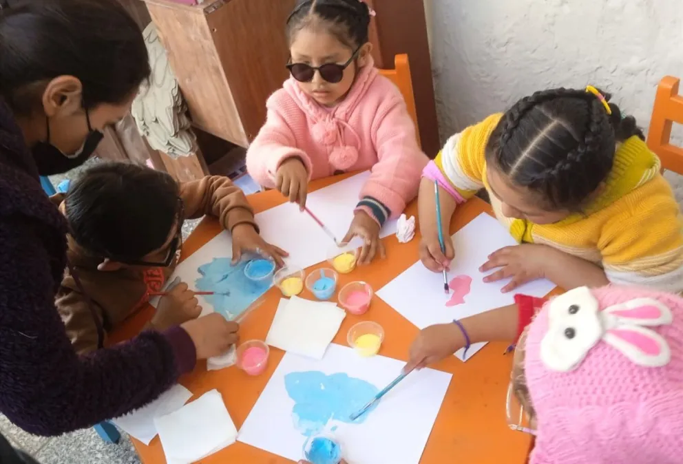 Los menores de edad elaboraron sus propias obras. FOTO: MNA