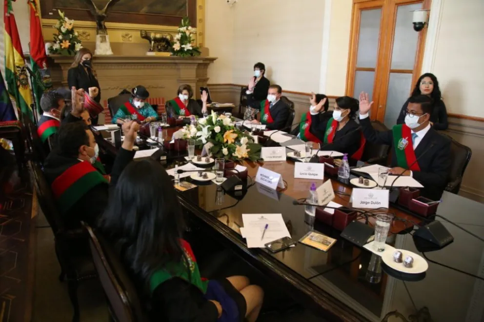 Concejo Municipal de La Paz. FOTO: Concejo Municipal de La Paz