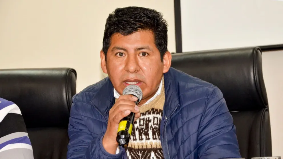 El vocal del TSE, Tahuichi Tahuichi Quispe. Foto: Fuente Directa