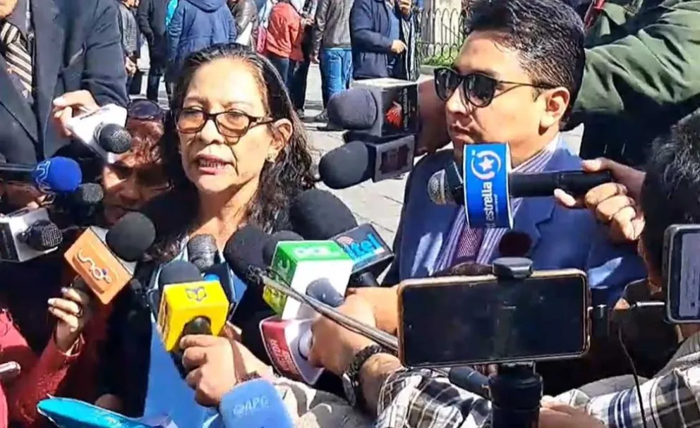 Maziel Terrazas, exesposa de Félix Patzi. Foto: Correo del Sur