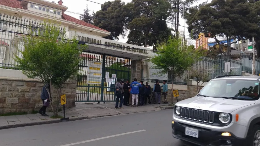 Las instalaciones del Tribunal Supremo de Justicia (TSE). Foto: APG