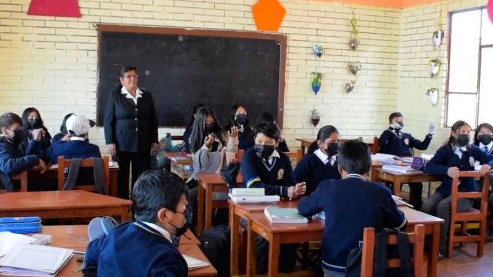 Piden reforzar las medidas de bioseguridad.      Foto: Ministerio de Educación.