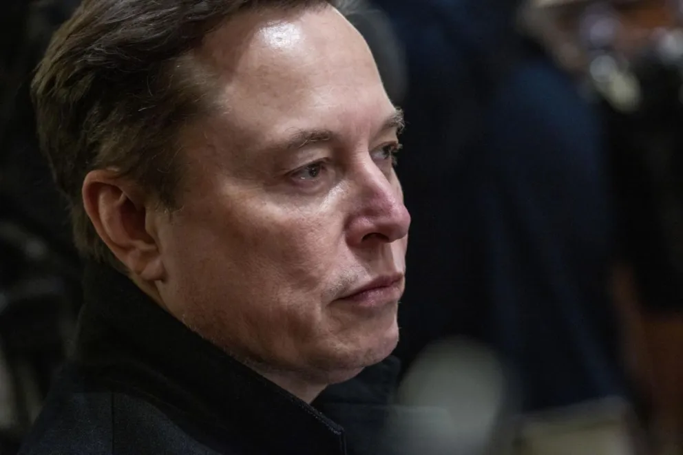 El magnate estadounidense Elon Musk, en Washington. Foto: EFE