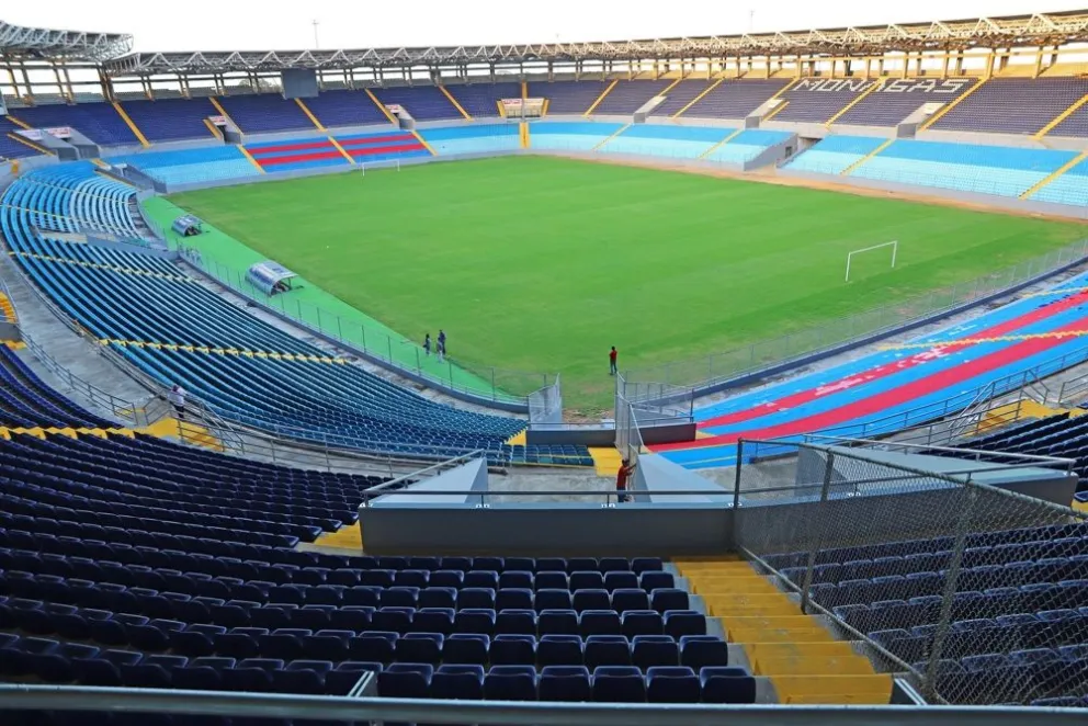 Panorámica del estadio Monumental de Maturín, allí volverá a jugar la Selección. Foto: Últimas Noticias. 