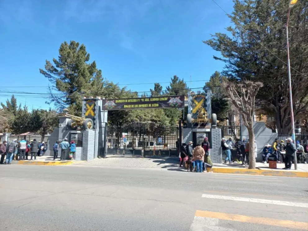 El pabellón del Regimiento de Artillería 1 Gral. Eliodoro Camacho. Foto: La Patria (archivo)