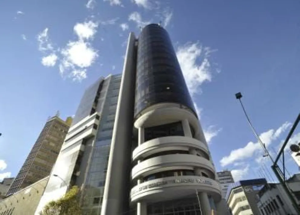 Edificio del Ministerio de Economía, en la ciudad de La Paz. Foto: MEFP