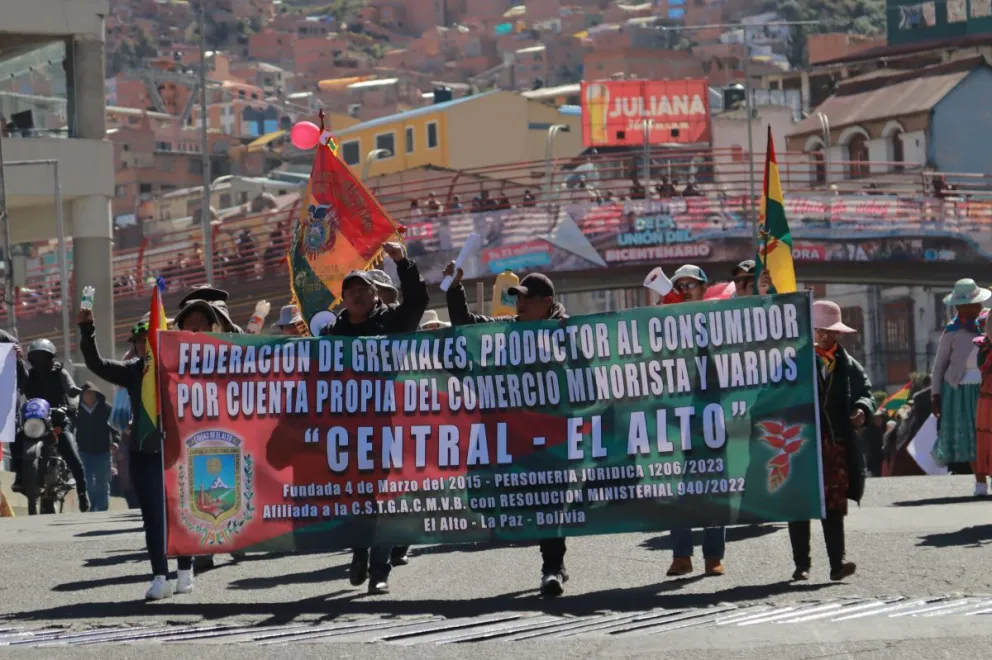 Las protestas se vivieron en al menos cinco departamentos del país. Foto: APG