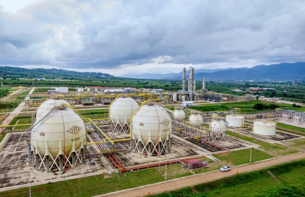 La Planta Separadora de Líquidos Carlos Villegas, de Gran Chaco. Foto: YPFB