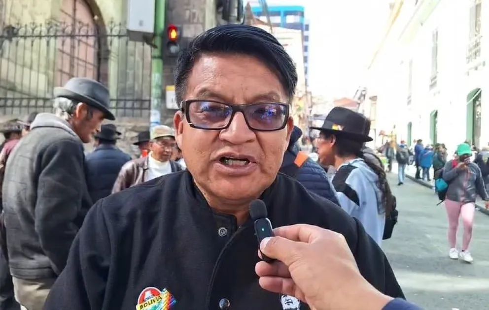 El diputado Cabezas, en entrevista con Visión 360. Foto: Captura de video 