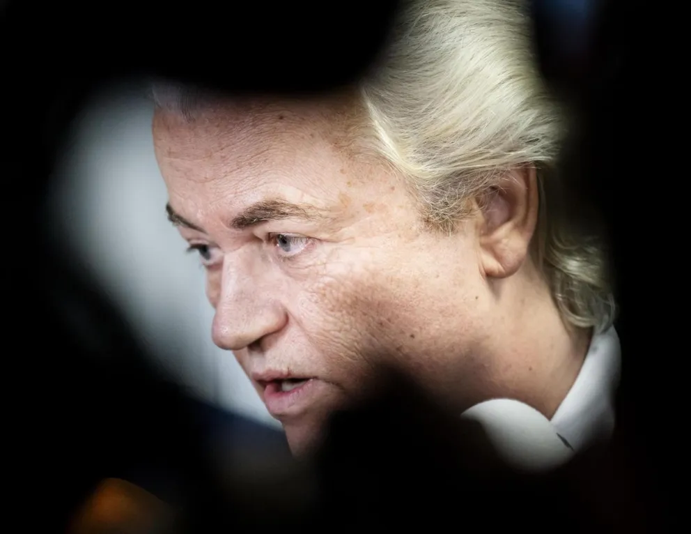  El líder de la derecha neerlandesa, Geert Wilders, se retiró este martes de la coalición de gobierno. Foto: EFE