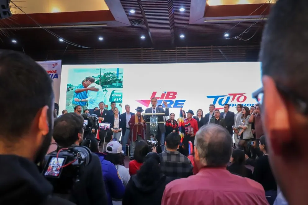 Libre en una anterior concentración. Foto: RRSS de Quiroga 