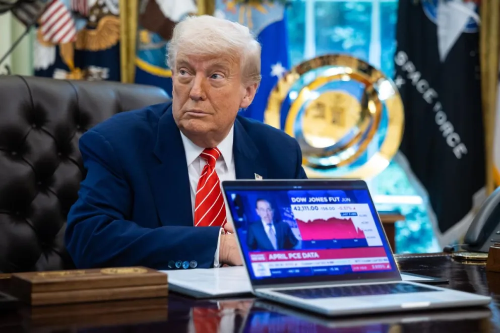 El presidente de Estados Unidos, Donald Trump, en una imagen de archivo. Foto: EFE