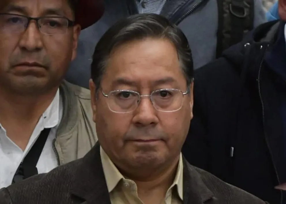 El presidente Luis Arce. Foto: APG