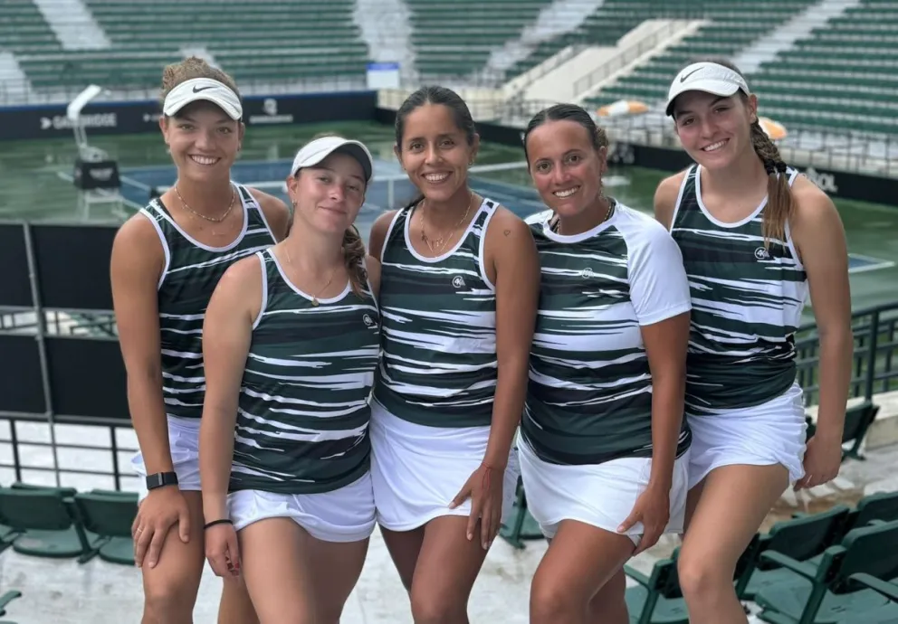 La selección nacional que jugó el torneo de 2024. Foto: Federación Boliviana de Tenis.