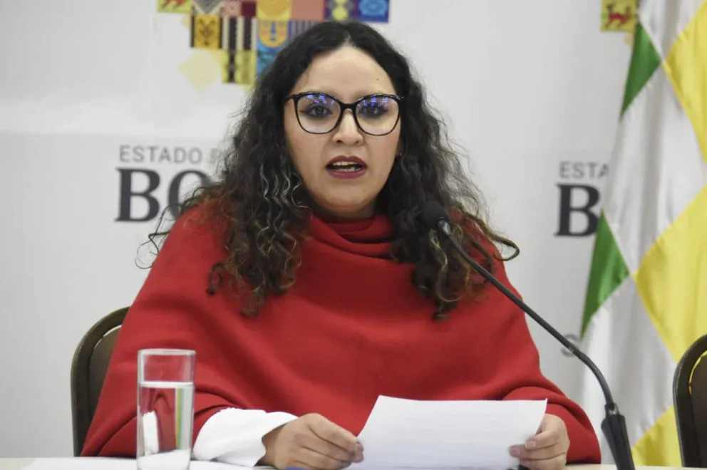 María Renée Castro, ministra de salud. Foto: ABI (archivo)