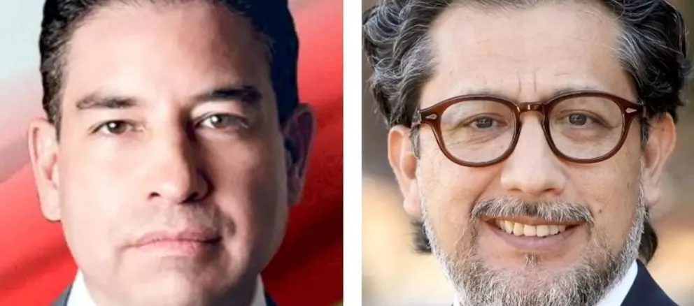 Paulo Rodríguez Folster y Antonio Saravia, el binomio de ADN. Foto: Unitel