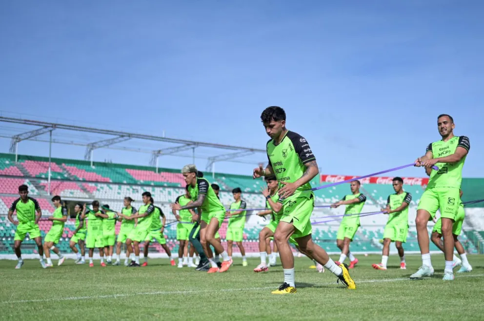 La Selección trabajó este jueves en Santa Cruz antes de viajar a Maturín. Foto: La Verde