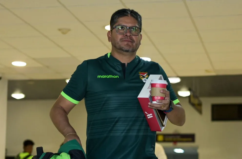 Óscar Villegas en Maturín. Foto: FBF.