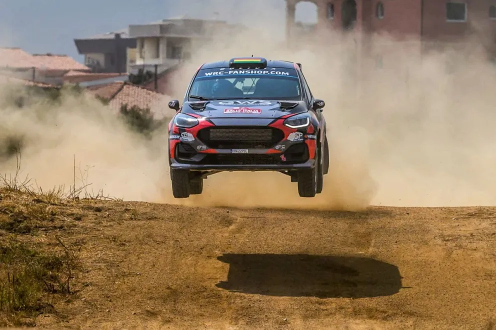 El boliviano Bruun en plena competencia. Foto: Prensa Bruun