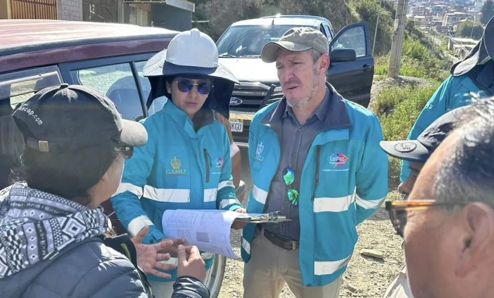 El subalcalde de la zona Sur en una fotografía de RRSS