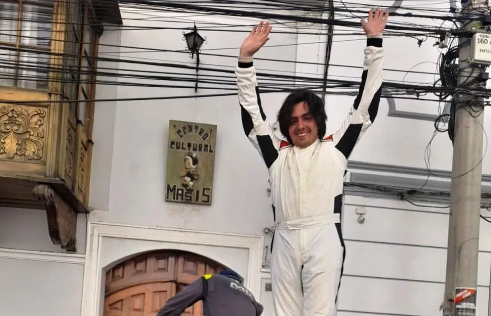 Sebastián Careaga, ganador de la principal categoría en la tradicional competencia. Foto: Correo del Sur