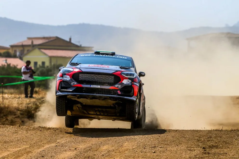 Bruun durante su competencia en Cerdeña. Foto: Prensa Bruun.