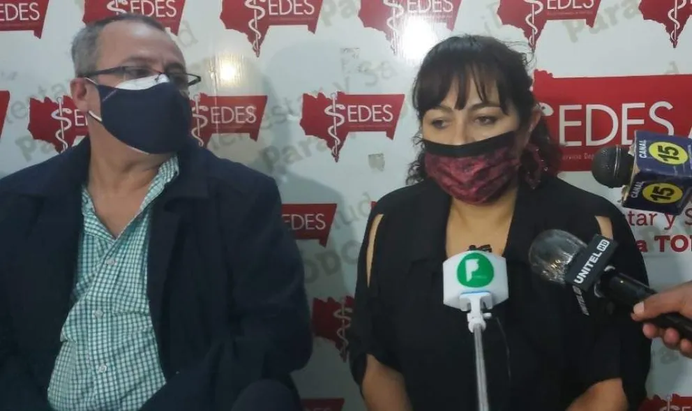 La responsable de epidemiología del Sedes de Tarija, Claudia Montenegro. Foto: Gobierno Departamental de Tarija