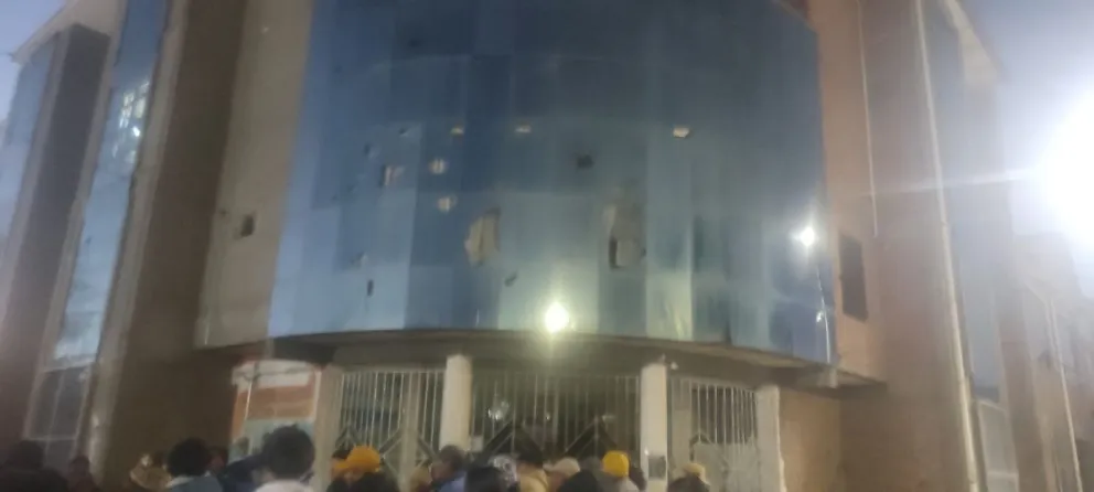 La Alcaldía de Challapata. Foto: Cortesía