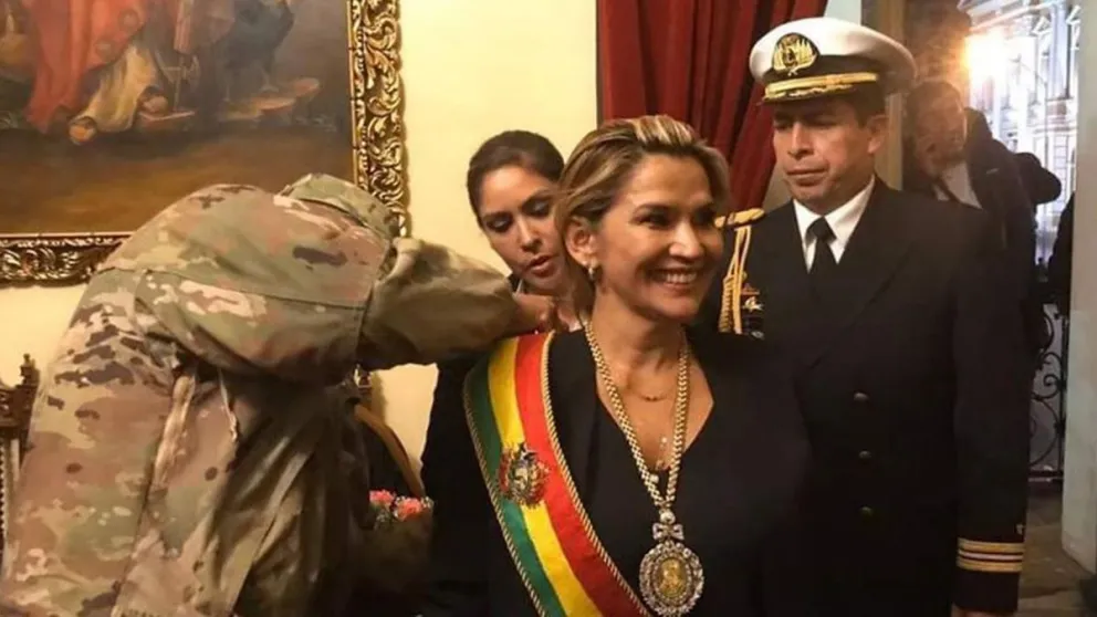 La expresidenta Jeanine Añez, FOTO: ABI