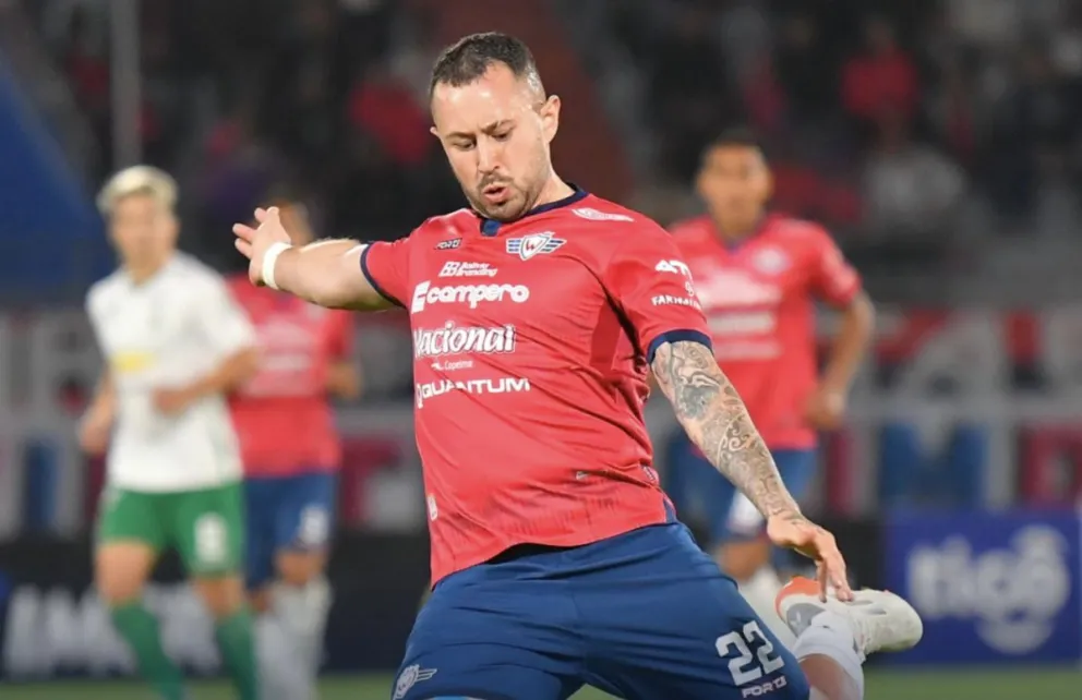 Rodrigo Amaral durante un partido en filas de Wilstermann. Foto: AD