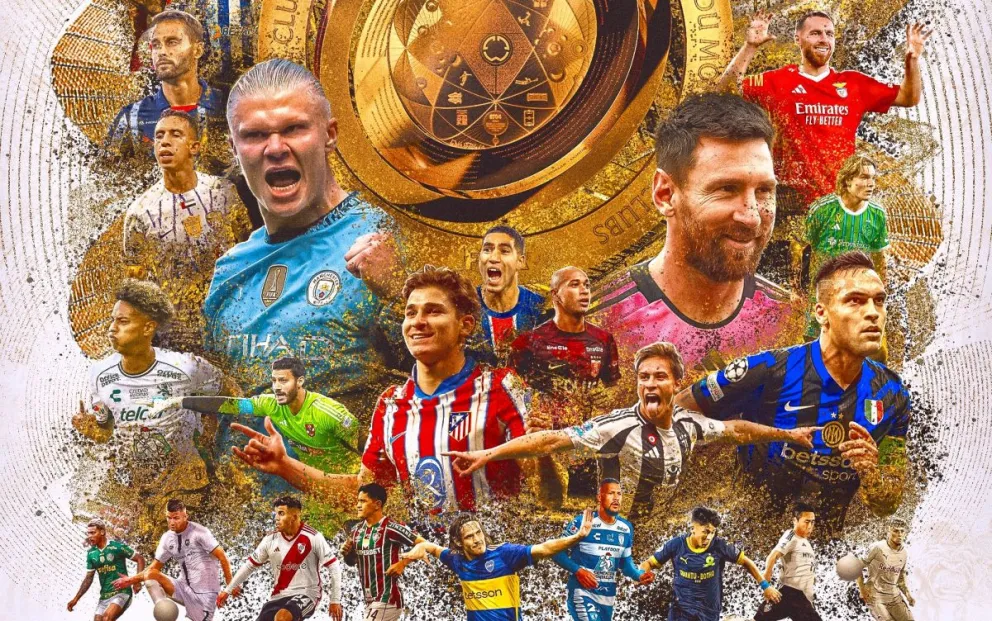 El poster del certamen con algunas de las figuras que estarán en Estados Unidos. Foto: CL