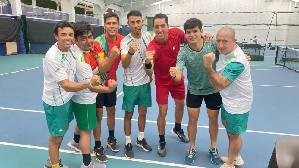 El equipo boliviano que logró la clasificación. Foto: FCT