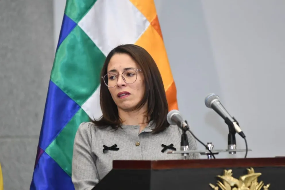 Jessica Saravia, nueva ministra de Justicia. Foto: APG