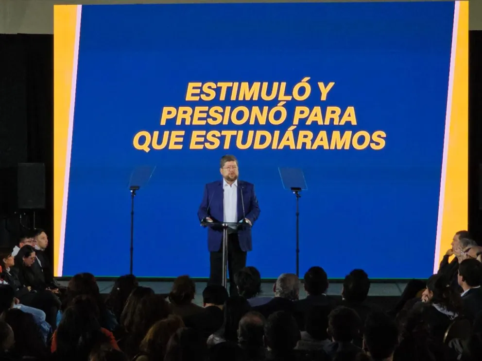 Samuel Doria Medina recordó como su padre insistió en que se educara. FOTO: Unidad