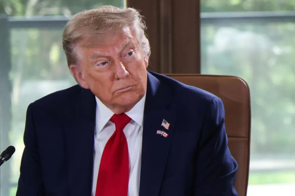 Donald Trump en una imagen de archivo. Foto: EFE