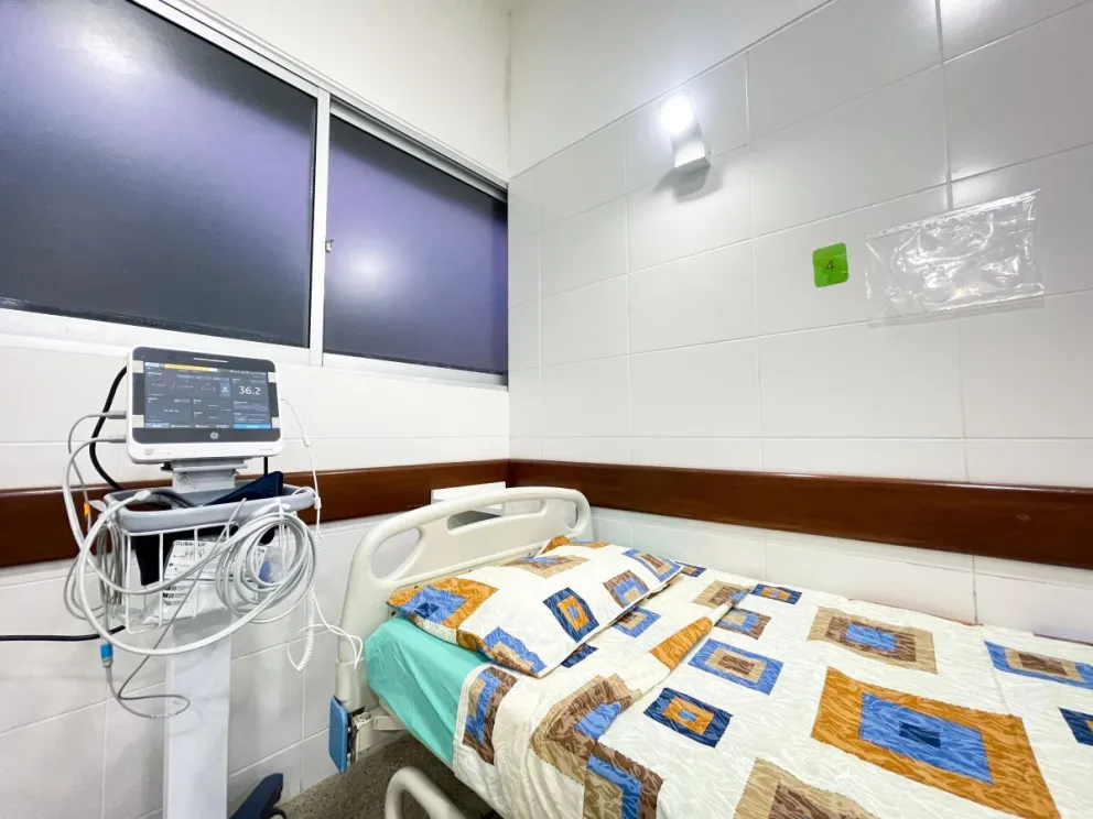 Una cama en un hospital de Santa Cruz, imagen referencial. Foto: Alcaldía de Santa Cruz