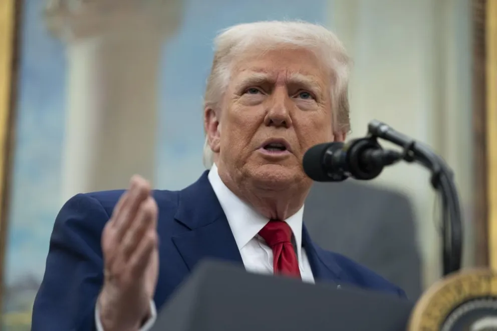 Donald Trump, presidente de EEUU. Foto: EFE