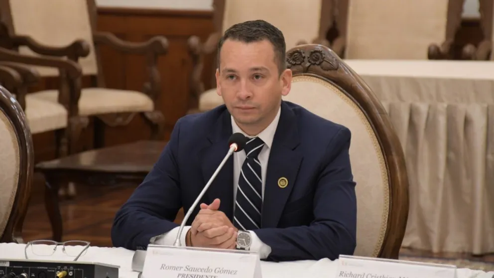 El presidente del Tribunal Supremo de Justicia (TSJ), Romer Saucedo. Foto: TSJ