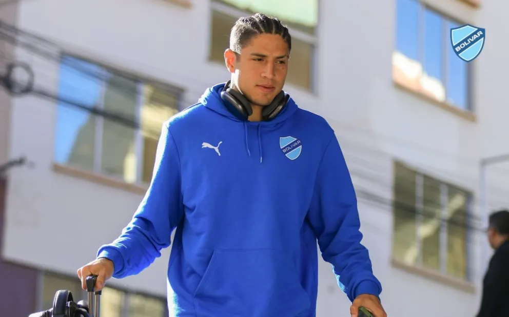 Ramírez previo a un partido con la Academia. Foto: Club Bolívar.