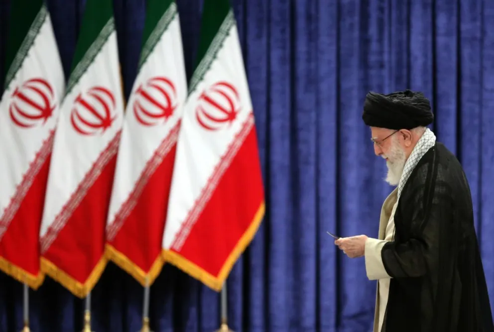El ayatolá Ali Jamenei en una imagen de archivo. Foto: EFE