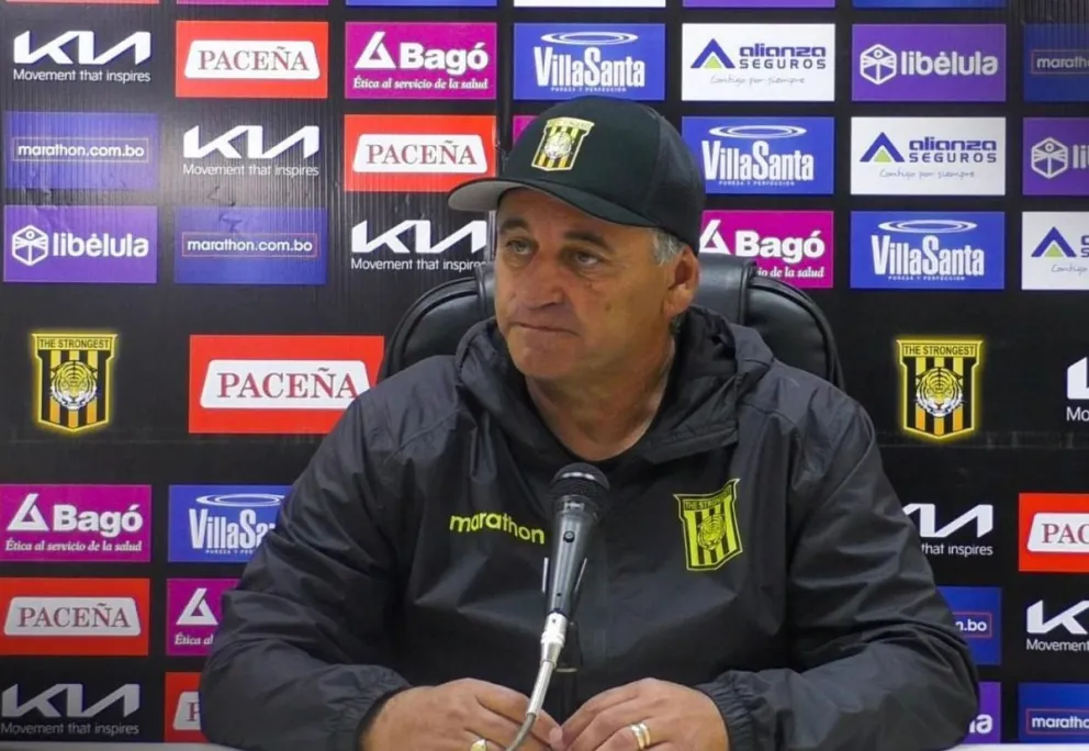 Carlos Bustos se estrenará como director técnico en un clásico del Tigre contra la Academia. Foto: The Strongest.