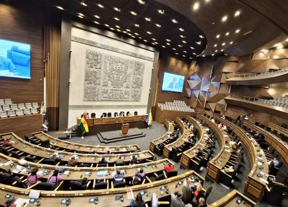 Sesión de la Cámara de Diputados. Foto: Cámara de Diputados