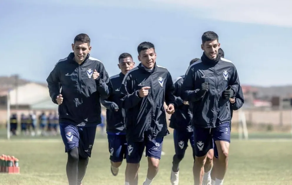 Jugadores de GV San José antes de encarar el encuentro de hoy. Foto: GV