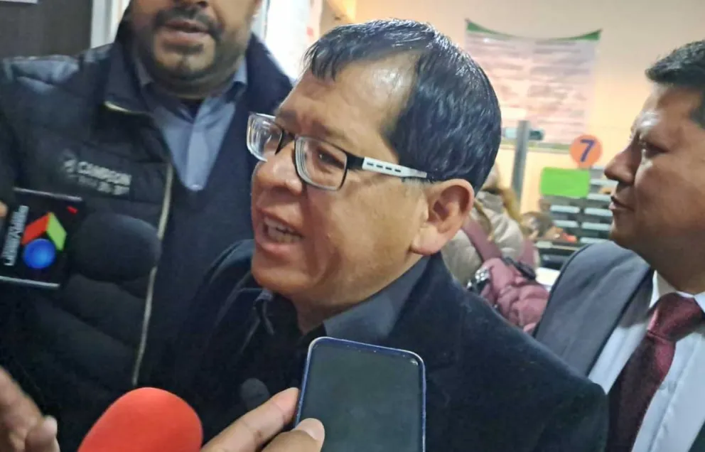 El expresidente del TDJ de La Paz, Yván Córdova. Foto: Erbol