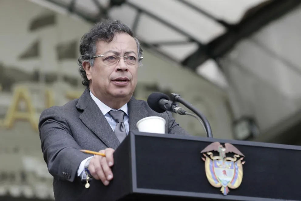 Gustavo Petro, presidente de Colombia. Foto: EFE